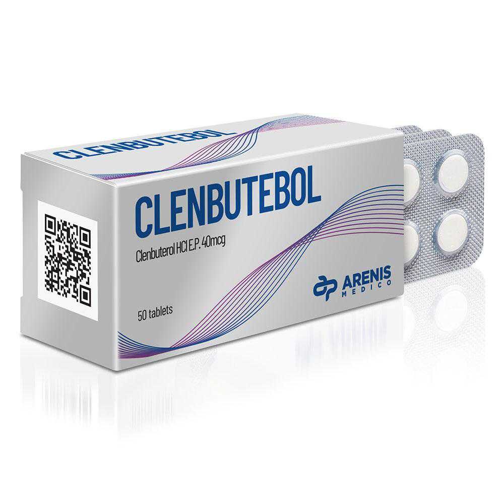 Clenbutebol – 0,04mg Clenbuterol HCL